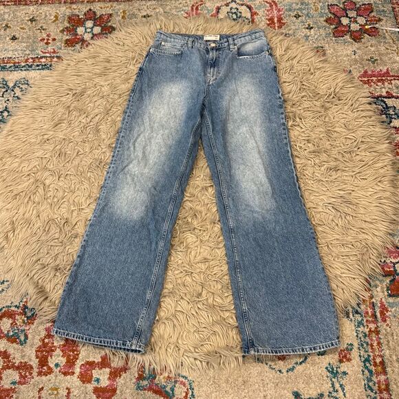 We The Free Denim - We the free tinsley baggy high rise straight leg jeans size 29
